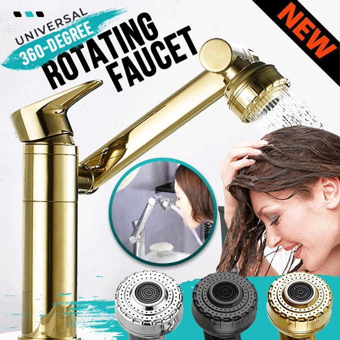 Universal 360-Degree Rotating Faucet Mixer Deck Mount Splash Proof Water Tap Shower Head Plumbing Tapware For Bathroom
Universal 360-Degree Rotating Faucet Mixer Deck Mount Splash Proof Water Tap Shower Head Plumbing Tapware For Bathroom