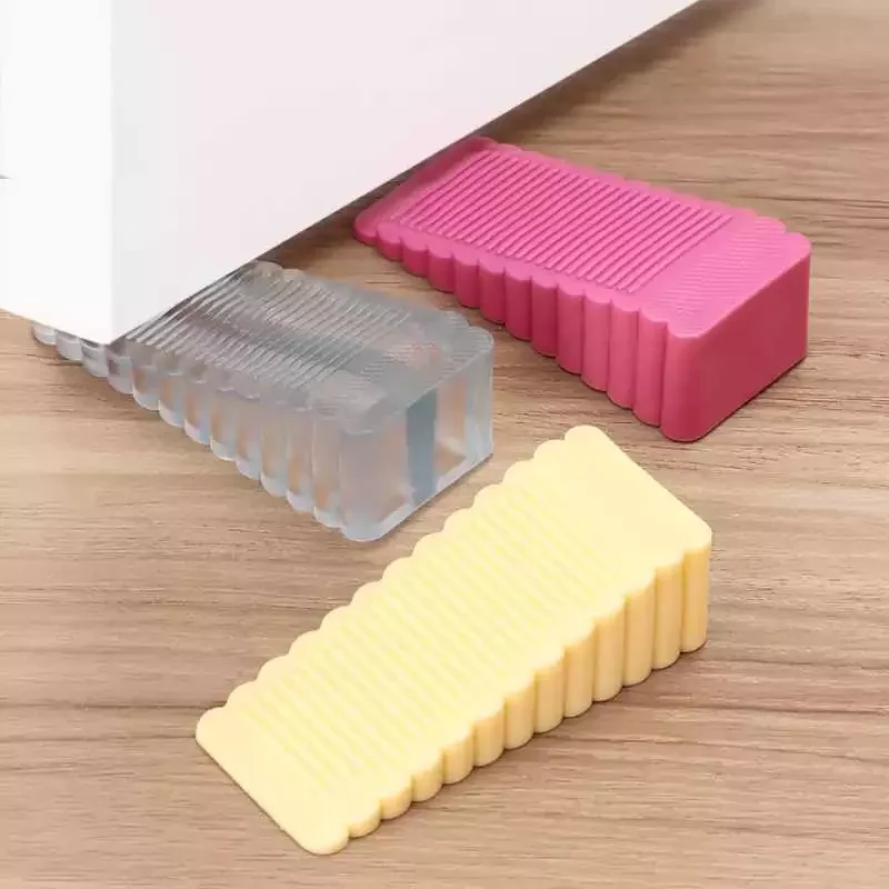 Safety Silicone Door Stop Block Wedge Doorstops Door Handle Stopper Home Office Door Rear Retainer Anti-collision Stop
Safety Silicone Door Stop Block Wedge Doorstops Door Handle Stopper Home Office Door Rear Retainer Anti-collision Stop