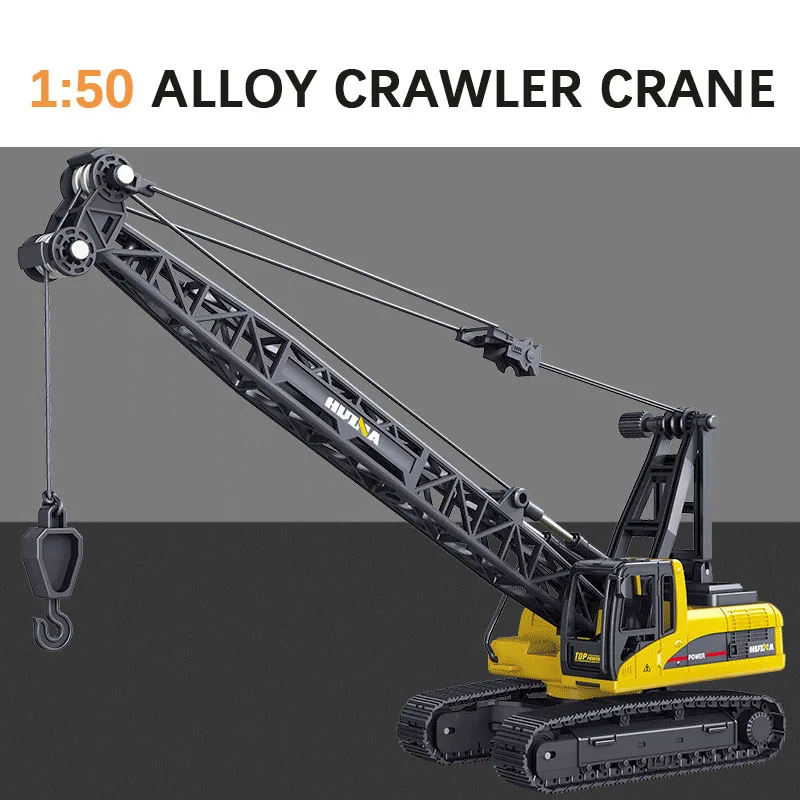 1:50 Alloy Simulation Model Alloy Crawler Crane Ornaments Children's Engineering Vehicle Set Car Toy Gifts For Children
1:50 Alloy Simulation Model Alloy Crawler Crane Ornaments Children's Engineering Vehicle Set Car Toy Gifts For Children
