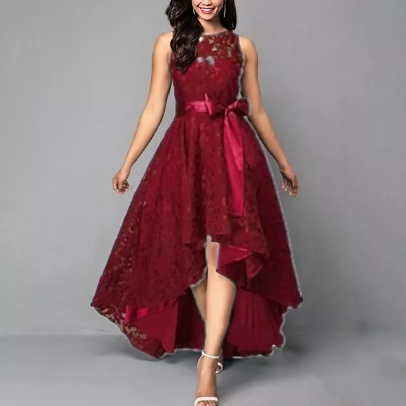 Formal Wedding Women Dress Long Evening Party Dress Ball Prom Gown Elegant Vestido Ladies Sleeveless Lace Floral Long Dress 
Formal Wedding Women Dress Long Evening Party Dress Ball Prom Gown Elegant Vestido Ladies Sleeveless Lace Floral Long Dress