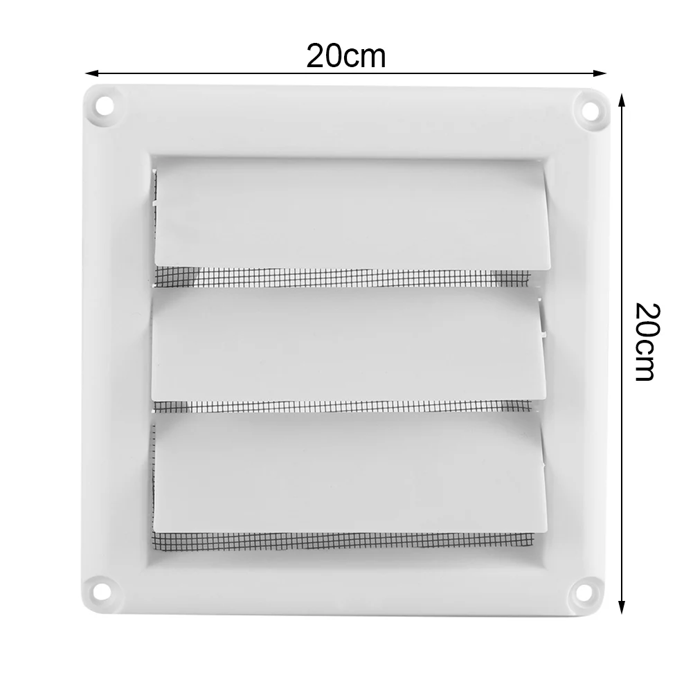 6inch Air Ventilation Grill Outlet Cover Ducting Ceiling Wall Hole Square Air Vent Grille Plastic Louver Air Outlet Fresh System
6inch Air Ventilation Grill Outlet Cover Ducting Ceiling Wall Hole Square Air Vent Grille Plastic Louver Air Outlet Fresh System