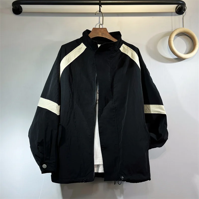 Casual Contrasting Color Charge Coats Women's Clothing 2023 Korean Standing Collar Casual Splice Loose Windbreaker Jacket AC497
Casual Contrasting Color Charge Coats Women's Clothing 2023 Korean Standing Collar Casual Splice Loose Windbreaker Jacket AC497