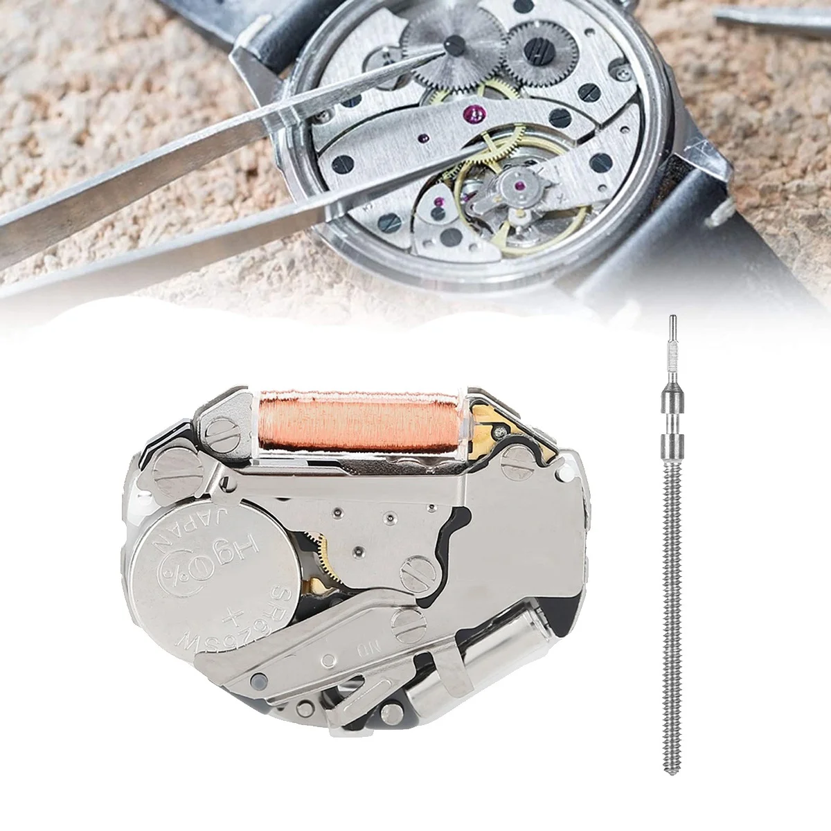 For MIYOTA 2035 Movement+Movement Handle 2035 Non-Calendar Three-Needle High-Precision Quartz Watch Movement Replacement
For MIYOTA 2035 Movement+Movement Handle 2035 Non-Calendar Three-Needle High-Precision Quartz Watch Movement Replacement