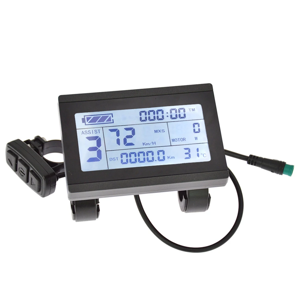 Clear KT LCD3 Display Waterproof and Dustproof Speed Watt Consumption PAS Settings Battery Life Perfect for Ebikes
Clear KT LCD3 Display Waterproof and Dustproof Speed Watt Consumption PAS Settings Battery Life Perfect for Ebikes