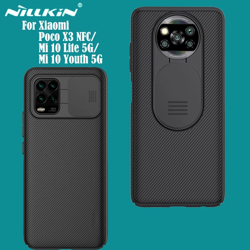 Чехол для Xiaomi Mi Poco X3 NFC, чехол для Poco X3 NFC 2020, чехол NILLKIN CamShield, чехол для скользящей камеры, задняя крышка ПК для Xiaomi Poco X3 NFC
Чехол для Xiaomi Mi Poco X3 NFC, чехол для Poco X3 NFC 2020, чехол NILLKIN CamShield, чехол для скользящей камеры, задняя крышка ПК для Xiaomi Poco X3 NFC