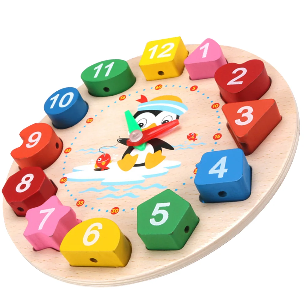 Clock Teaching Toy Children Toys Educational Digital Wooden Toddler Puzzles Sorting Games Kids Enlightenment
Clock Teaching Toy Children Toys Educational Digital Wooden Toddler Puzzles Sorting Games Kids Enlightenment