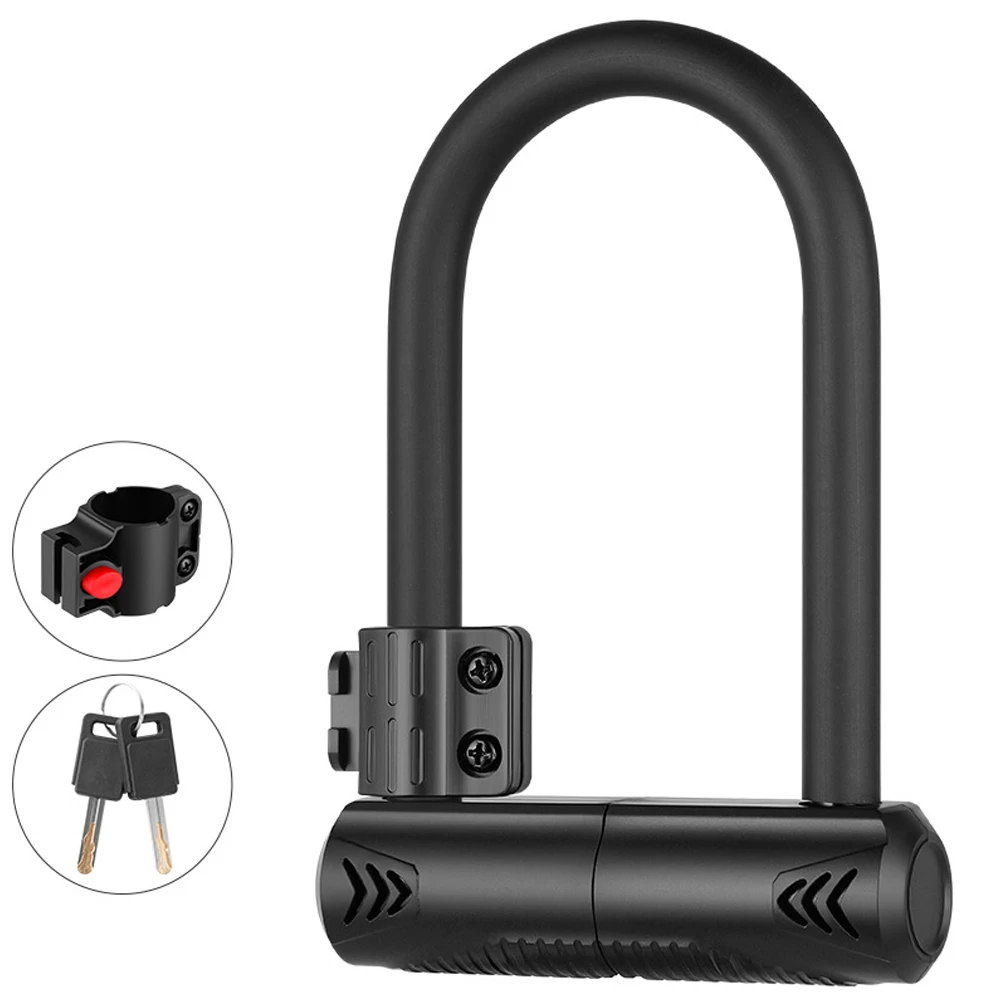 Bicycle U Lock MTB Road Bike Padlock 2 Keys Anti-Theft Safety Motorcycle Scooter Cycling Lock Bicycle Accessories Waterproof
Bicycle U Lock MTB Road Bike Padlock 2 Keys Anti-Theft Safety Motorcycle Scooter Cycling Lock Bicycle Accessories Waterproof
