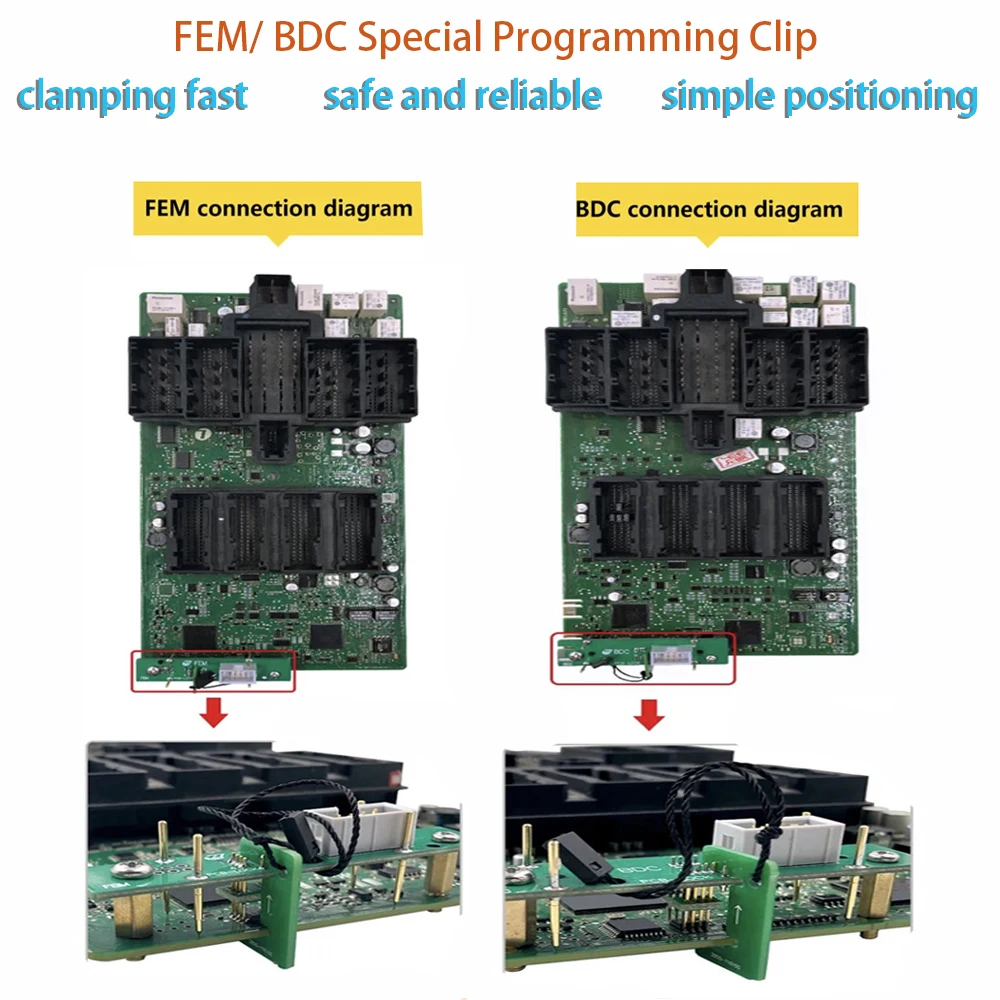 Yanhua ACDP FEM/BDC Special clip for program FEM/BDC add kys AKL no need solder 95128/95256 Chip for ACDP/CGDI/VVDI/Autel/X431
Yanhua ACDP FEM/BDC Special clip for program FEM/BDC add kys AKL no need solder 95128/95256 Chip for ACDP/CGDI/VVDI/Autel/X431