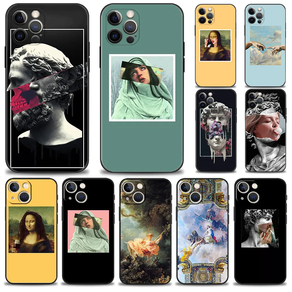 Bag Back For iPhone 13 Pro Max 7 12 14 11 8 Plus XR XS X 5S 5 SE2022 Aesthetic Art Vintage Plaster Statue David Etui Coque
Bag Back For iPhone 13 Pro Max 7 12 14 11 8 Plus XR XS X 5S 5 SE2022 Aesthetic Art Vintage Plaster Statue David Etui Coque