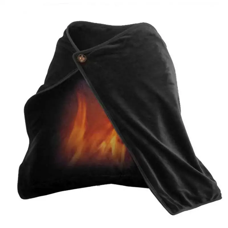 USB Electric Blanket Warm Heated Shawl 3 Heat Settings With Timing Function Electric Heating Blanket Wearable Soft Heating Blank
USB Electric Blanket Warm Heated Shawl 3 Heat Settings With Timing Function Electric Heating Blanket Wearable Soft Heating Blank