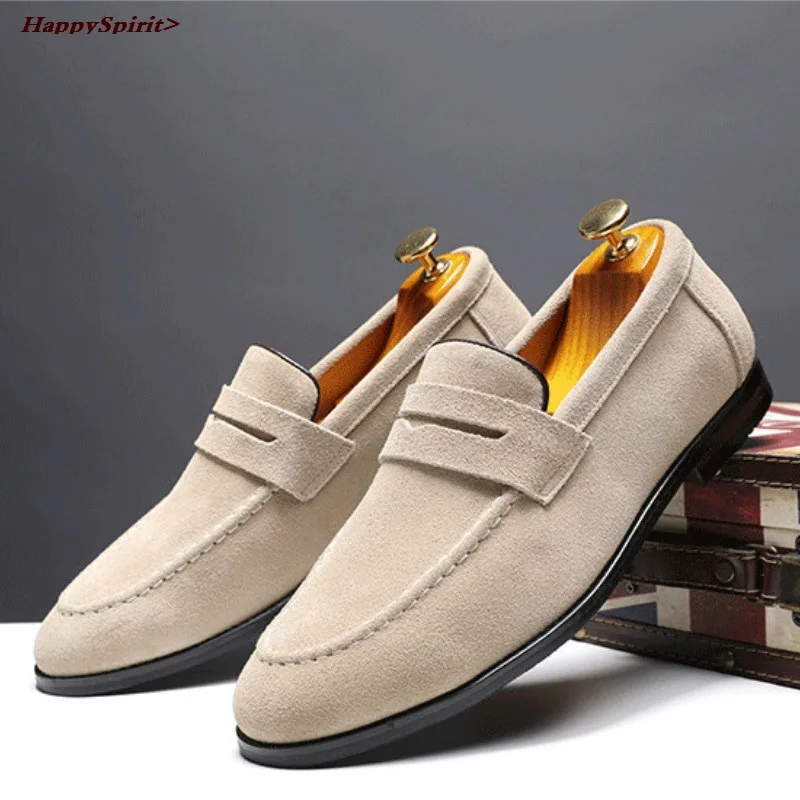 Men Suede Loafers Shoes Tassel Design Leather Casual Shoes Men's Flats Simple Slip on Male Footwear Breathable Solid Large Size
Men Suede Loafers Shoes Tassel Design Leather Casual Shoes Men's Flats Simple Slip on Male Footwear Breathable Solid Large Size