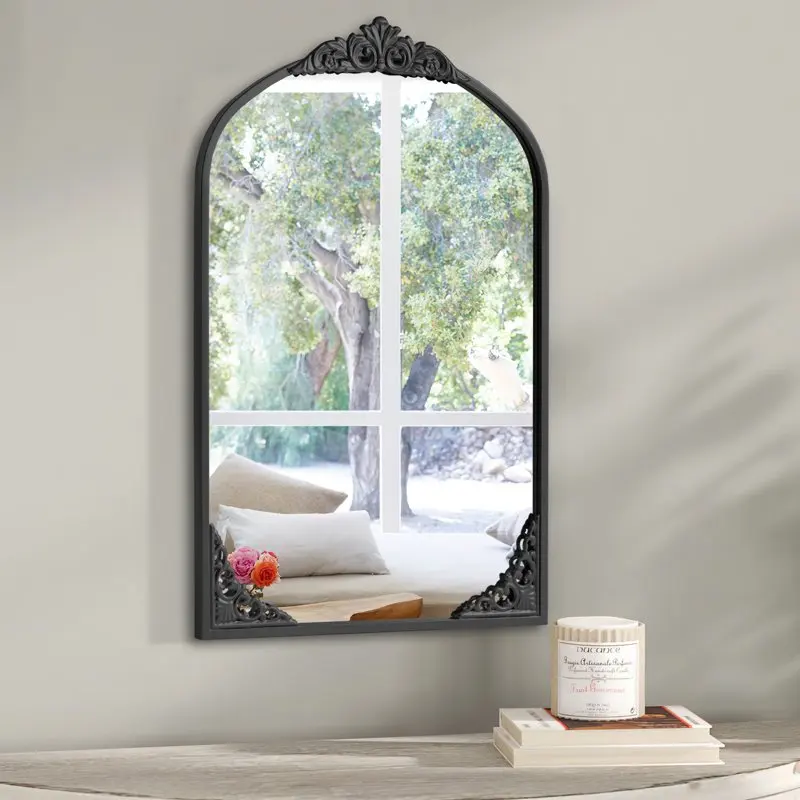 Iron Frame Rustic Home Decor "Vintage Iron Arch Fireplace Wall Mirror with Black Iron Rustic Frame - Perfect for Home Decor"
Iron Frame Rustic Home Decor "Vintage Iron Arch Fireplace Wall Mirror with Black Iron Rustic Frame - Perfect for Home Decor"
