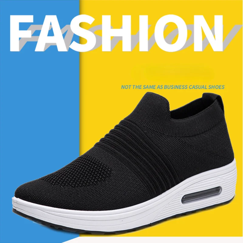 Кроссовки женские сетчатые, удобные сникерсы на мягкой подошве, без шнуровки, повседневная обувь на платформе
Кроссовки женские сетчатые, удобные сникерсы на мягкой подошве, без шнуровки, повседневная обувь на платформе