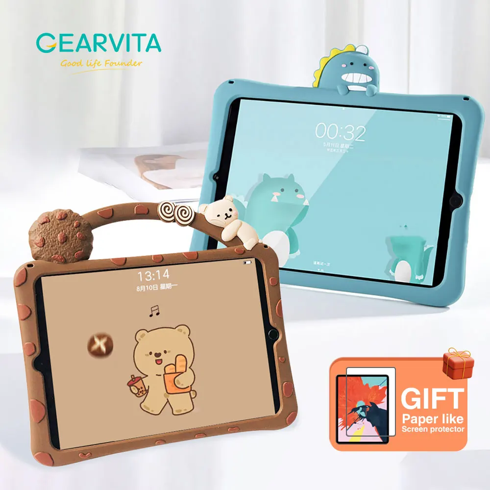 Case for iPad Air 2 3 4 5 Silicone Protective Case For iPad Pro 11 2018 2020 Cute Cartoon Tablet Case For iPad Mini 6 5 Mini 123
Case for iPad Air 2 3 4 5 Silicone Protective Case For iPad Pro 11 2018 2020 Cute Cartoon Tablet Case For iPad Mini 6 5 Mini 123