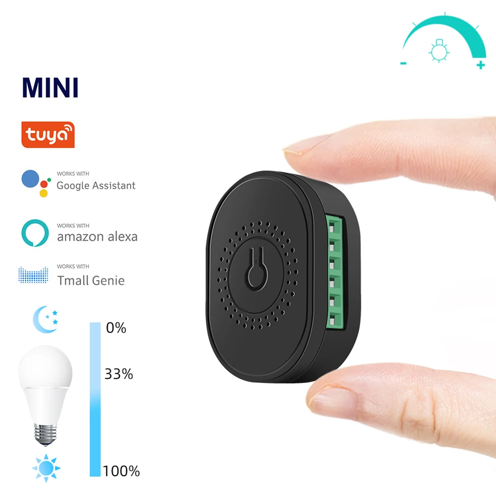Умный Миниатюрный Wi-Fi модуль переключателя света Tuya Smart Life с дистанционным управлением, работает с Alexa Google Home 100-240 В
Умный Миниатюрный Wi-Fi модуль переключателя света Tuya Smart Life с дистанционным управлением, работает с Alexa Google Home 100-240 В