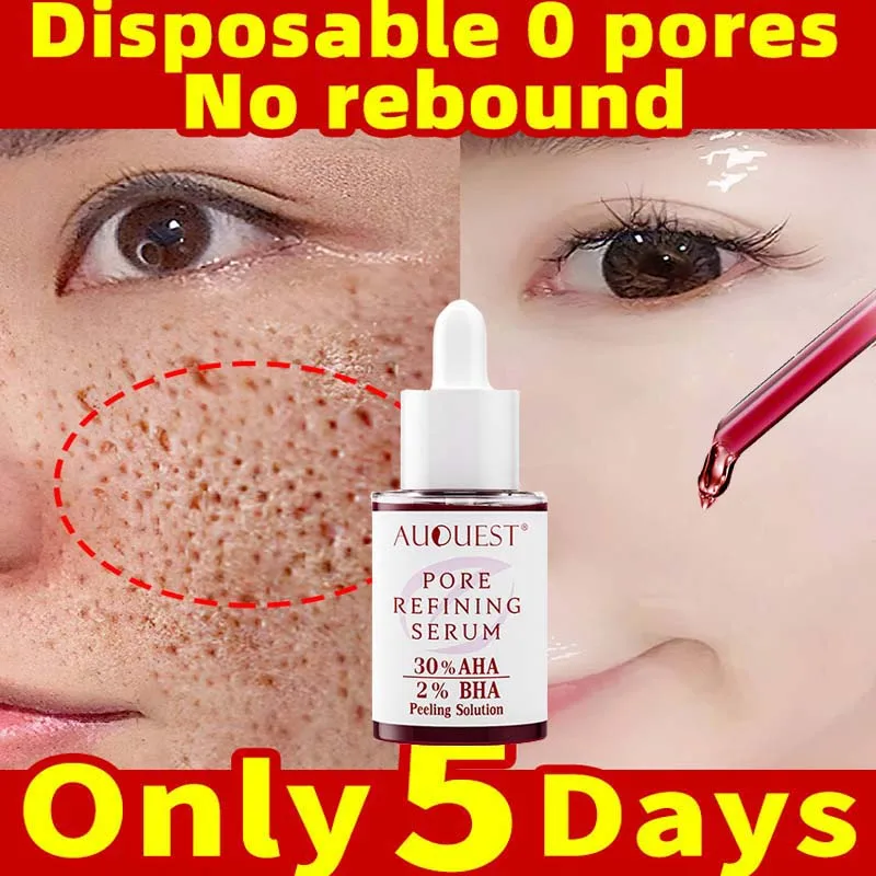 

Pore Shrinking Face Serum Fade Dark Spots Anti Acne Repair Essence Salicylic Acid Whitening Moisturizing Anti-Aging Skin Car