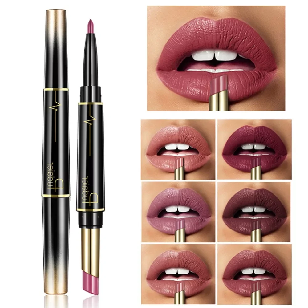 NEW2023 Brand Matte Lipstick Cosmetics Waterproof Double Ended Long Lasting Nude Red Matte Lips liner Pencil Lipstick #278875
NEW2023 Brand Matte Lipstick Cosmetics Waterproof Double Ended Long Lasting Nude Red Matte Lips liner Pencil Lipstick #278875