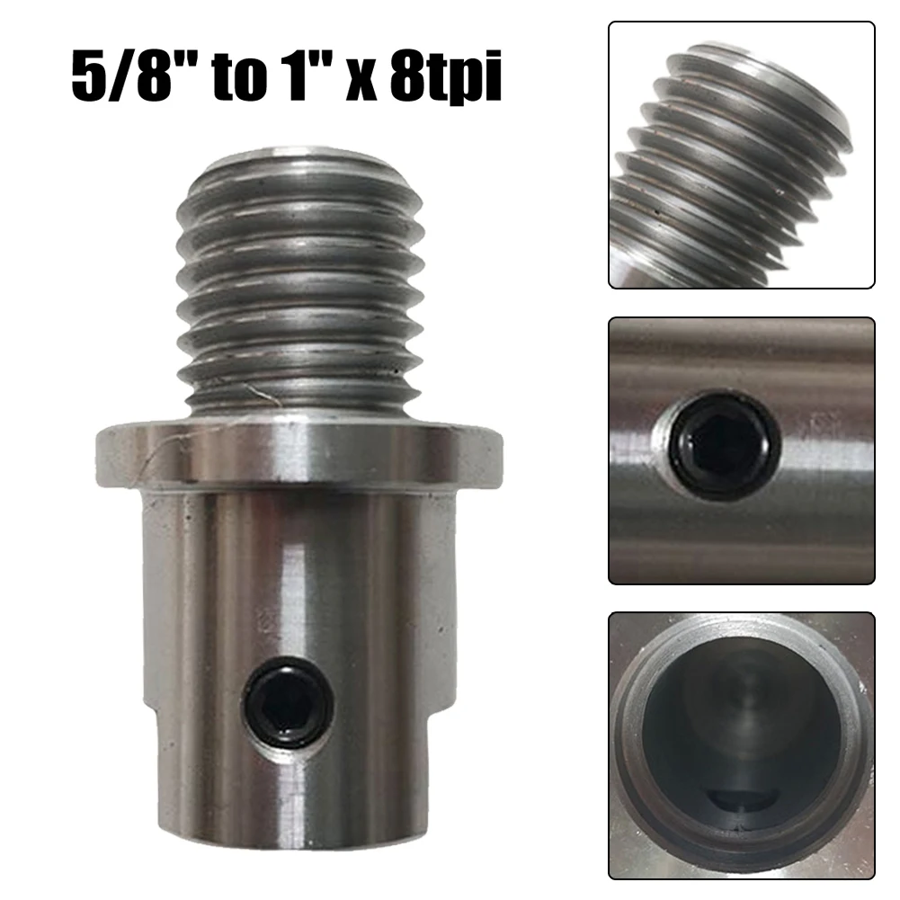 1pcs Wood Lathe Chuck Adapter 5/8'' To 1/8'' Stainless Steel Adapter For Wood Lathe Chuck Headstock Spindle Adapter Power Tool
1pcs Wood Lathe Chuck Adapter 5/8'' To 1/8'' Stainless Steel Adapter For Wood Lathe Chuck Headstock Spindle Adapter Power Tool