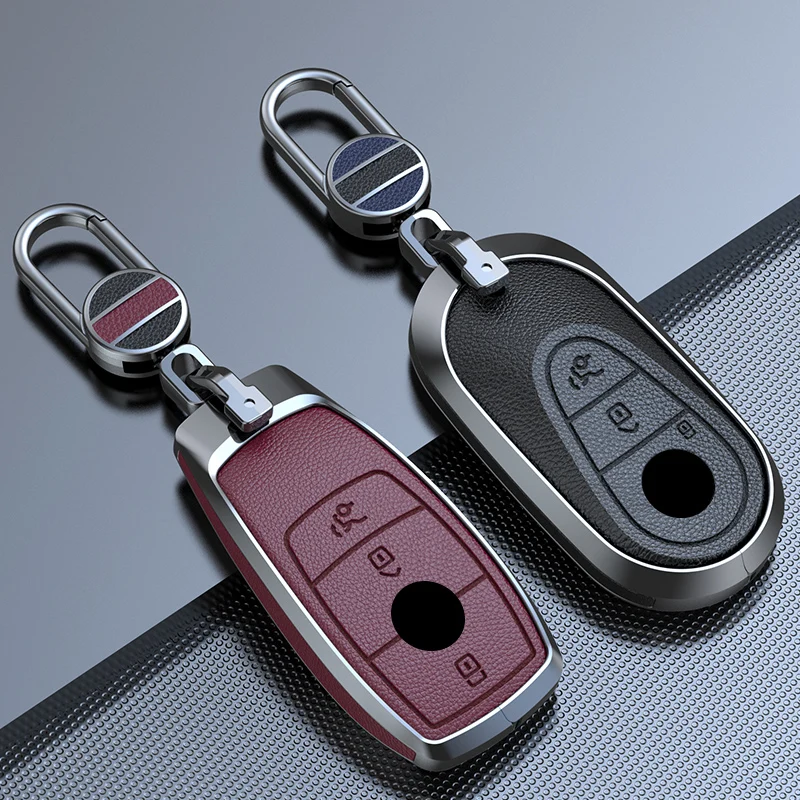 High-grade leather alloy.Luxury high-end leather.A Mercedes-benz key case.Car Key case.Car Key holder 
High-grade leather alloy.Luxury high-end leather.A Mercedes-benz key case.Car Key case.Car Key holder