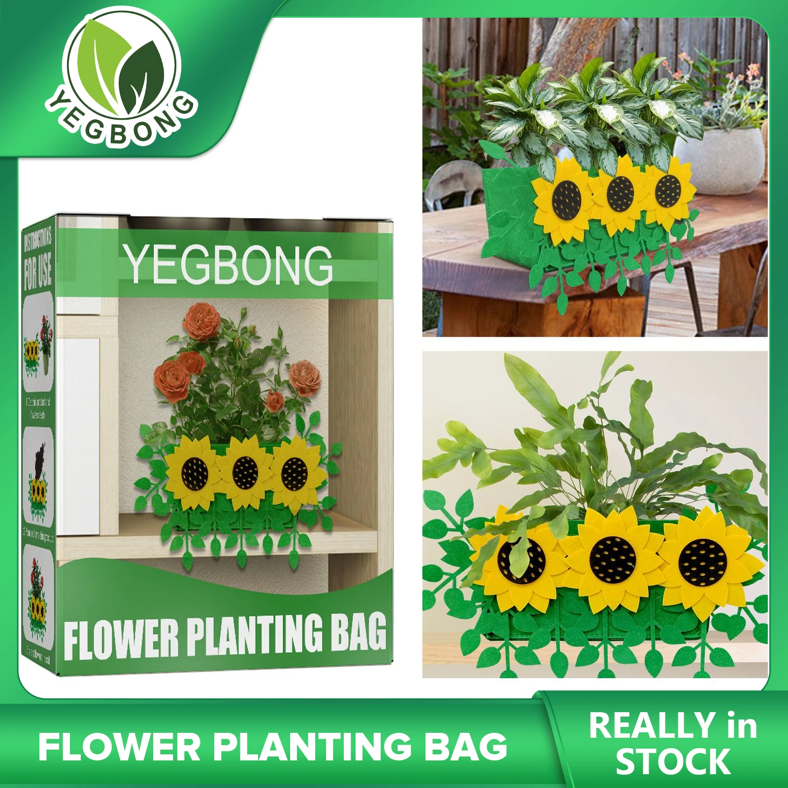 47g Flower Planting Bag Garden Grow Bags Fabric Felt Cloth Plant Pots Vegetable Planter Growing Tools Home Decorative Plant Bag
47g Flower Planting Bag Garden Grow Bags Fabric Felt Cloth Plant Pots Vegetable Planter Growing Tools Home Decorative Plant Bag