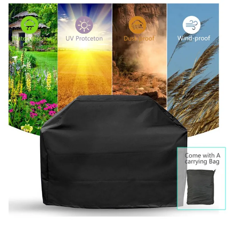 Водонепроницаемый чехол для барбекю, пылезащитный чехол для гриля, 190 х71х117 см 
Водонепроницаемый чехол для барбекю, пылезащитный чехол для гриля, 190 х71х117 см