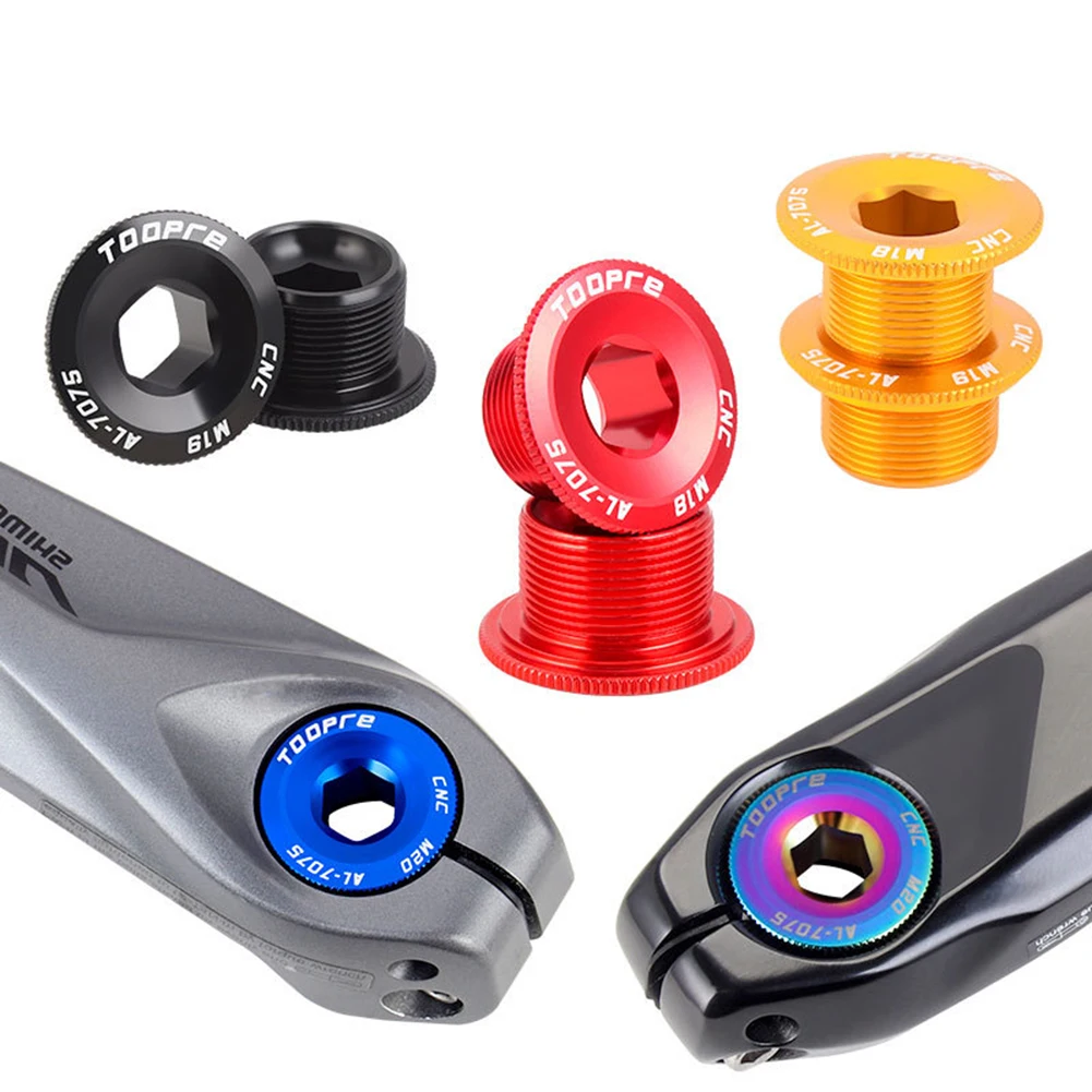 M19 M20 18mm MTB Bike Bicycle Bolt Crankset Crank Cover Axis Screw Cap Aluminum MTB Road Bike Arm Bolt Mountain Bike Accessories
M19 M20 18mm MTB Bike Bicycle Bolt Crankset Crank Cover Axis Screw Cap Aluminum MTB Road Bike Arm Bolt Mountain Bike Accessories