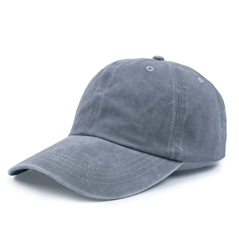 European And American Washed Baseball Hat Soft Top Hat Solid Color Curved Brim Duck Tongue Hat Used Cowboy Sun cap
European And American Washed Baseball Hat Soft Top Hat Solid Color Curved Brim Duck Tongue Hat Used Cowboy Sun cap