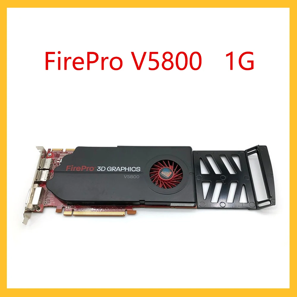 Video Card FirePro V5800 1G Professional Graphics Graphics Card for PS CAD Graphic Design Medical Imaging Graphics Card
Video Card FirePro V5800 1G Professional Graphics Graphics Card for PS CAD Graphic Design Medical Imaging Graphics Card
