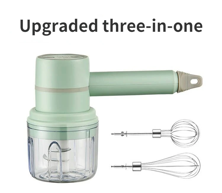 Wireless 3 Speed Mini Mixer Egg Beater Electric Food Blender Handheld Mixer Automatic Cream Food Cake Baking Dough Mixer
Wireless 3 Speed Mini Mixer Egg Beater Electric Food Blender Handheld Mixer Automatic Cream Food Cake Baking Dough Mixer