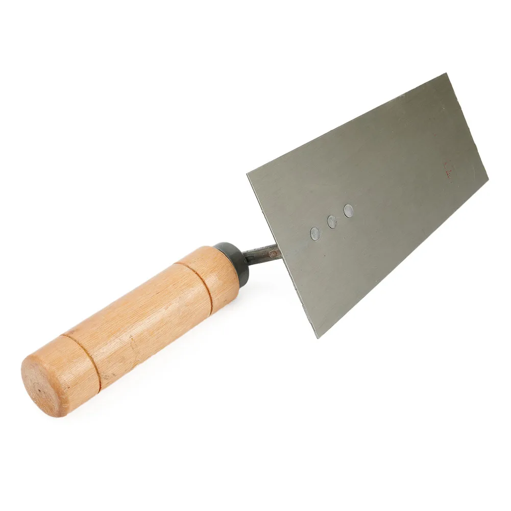 Heavy Duty Bricklaying and Plastering Trowel with Rustproof Stainless Steel Body and Comfortable Wooden Handle
Heavy Duty Bricklaying and Plastering Trowel with Rustproof Stainless Steel Body and Comfortable Wooden Handle