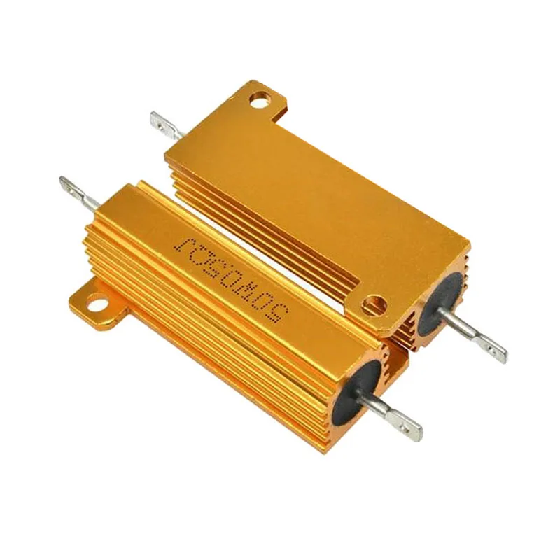 RX24 50W Aluminum Power Metal Shell Case Wirewound Resistor 12K 15K 20K 22K 25K 30K 33K 47K 50K 60K 75K 82K 100K 150K 200K 300K
RX24 50W Aluminum Power Metal Shell Case Wirewound Resistor 12K 15K 20K 22K 25K 30K 33K 47K 50K 60K 75K 82K 100K 150K 200K 300K