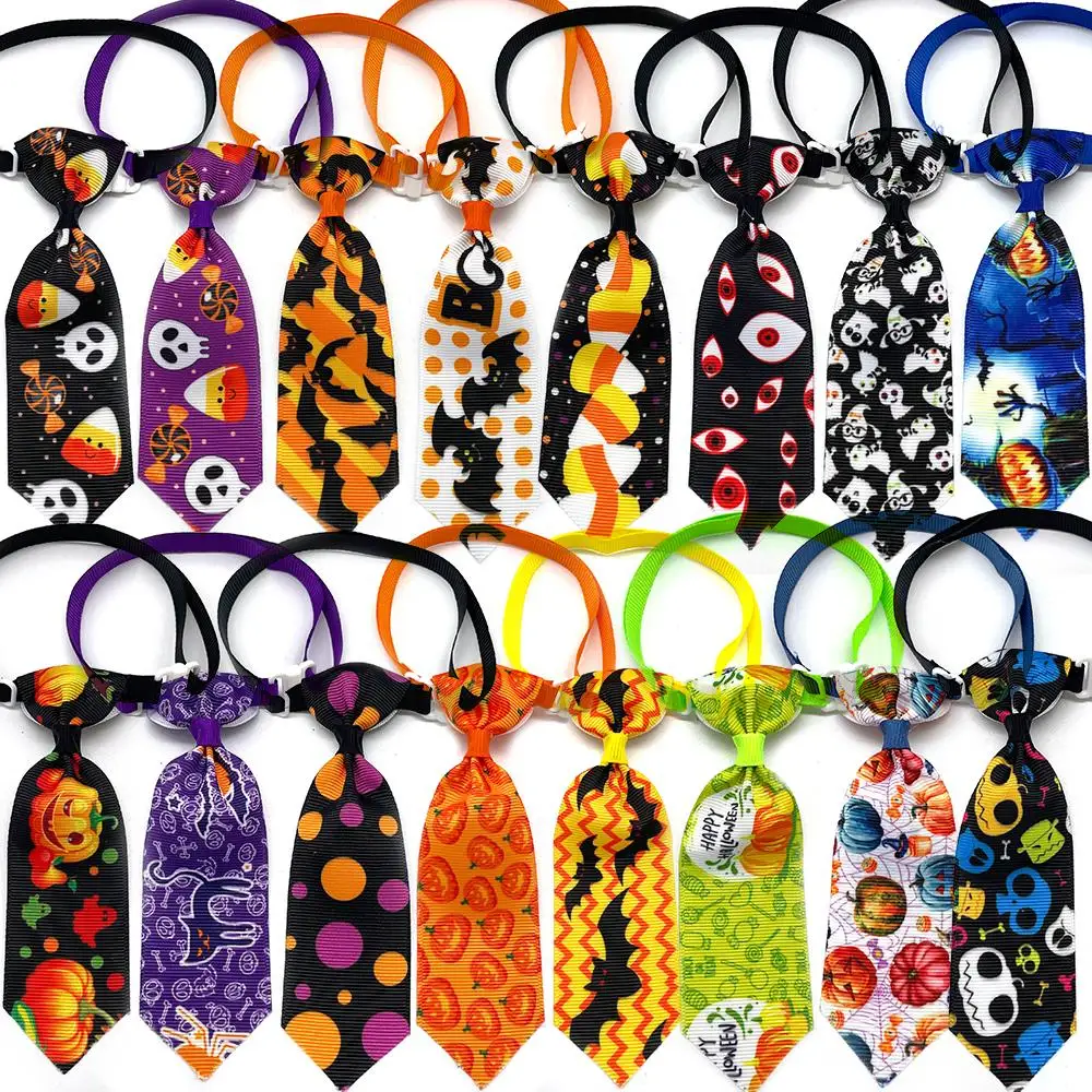 50/100pcs Halloween Pet Supplies Pet Dog Bow Ties Collar Skull Pumpkin Small Dog Puppy Cat Bowties Necktie Pet Holiday Product
50/100pcs Halloween Pet Supplies Pet Dog Bow Ties Collar Skull Pumpkin Small Dog Puppy Cat Bowties Necktie Pet Holiday Product