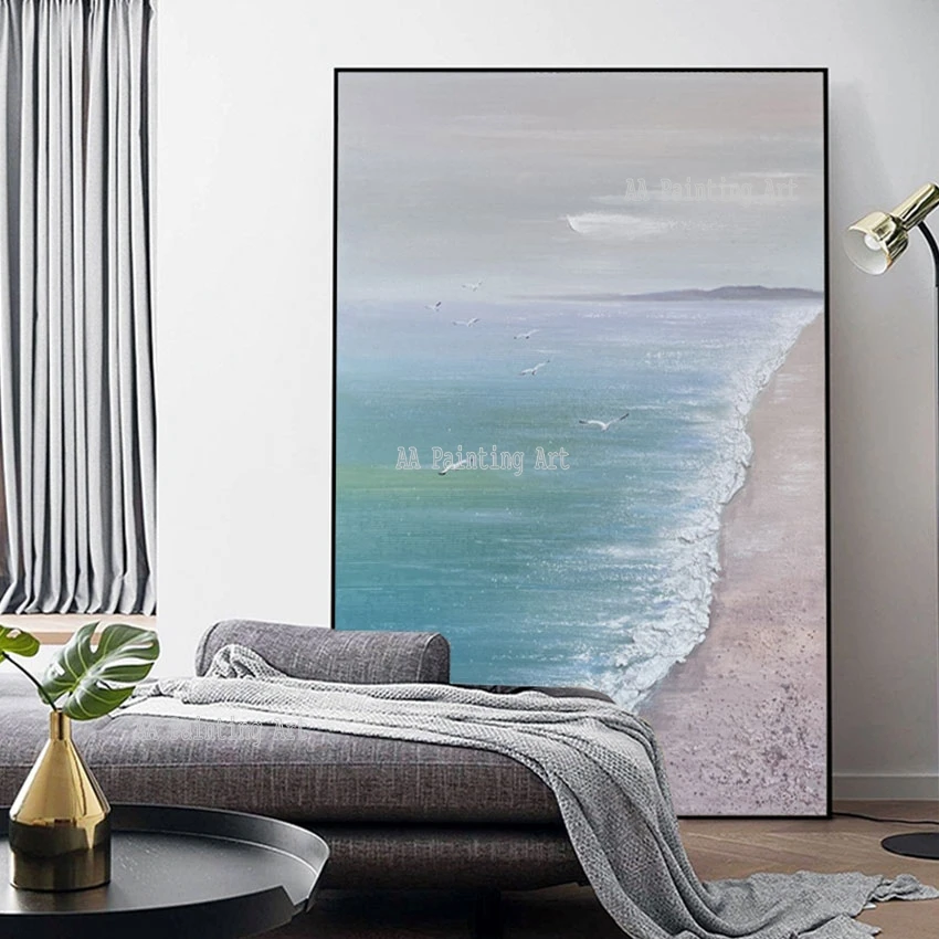 Modern Home Showpieces Hand Items Abstract Sea Wave Canvas Oil Painting Unframed Paintings Decor Murals Wall Art Free Shipping
Modern Home Showpieces Hand Items Abstract Sea Wave Canvas Oil Painting Unframed Paintings Decor Murals Wall Art Free Shipping