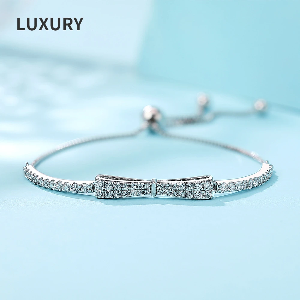 Luxury S925 Sterling Silver High Carbon Diamond Butterfly Bracelet For Women Sparkling Wedding Party Fine Jewelry Wholesale
Luxury S925 Sterling Silver High Carbon Diamond Butterfly Bracelet For Women Sparkling Wedding Party Fine Jewelry Wholesale