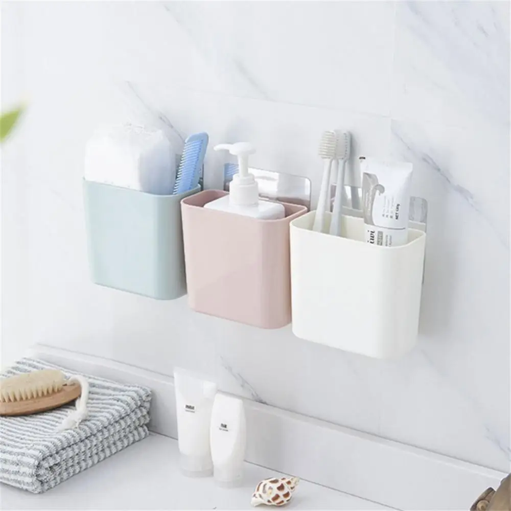 New Wall-Mounted Toothbrush Shelf Holder Self Adhesive Wall Hanging Toothpaste Comb Storage Box Bathroom Organizer Basket
New Wall-Mounted Toothbrush Shelf Holder Self Adhesive Wall Hanging Toothpaste Comb Storage Box Bathroom Organizer Basket