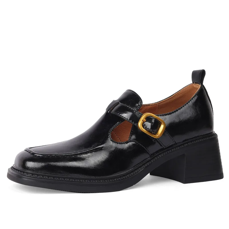 Vintage Leather Mary Jane Women's Single Shoes Elegant Office Small Leather Shoes Charming Sexy Durable Comfortable Slip-on Shoe
Vintage Leather Mary Jane Women's Single Shoes Elegant Office Small Leather Shoes Charming Sexy Durable Comfortable Slip-on Shoe
