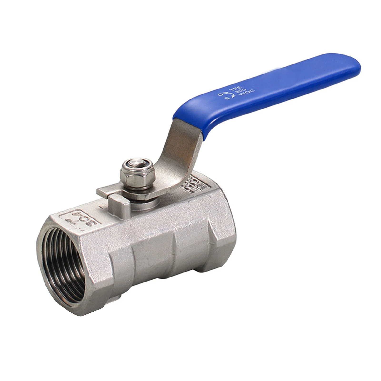 

Ball Valve With Handle Easy Install Internal Thread Home Professional Practical 1-1/2inch DN40 Steam Durable Gas Stainless Steel