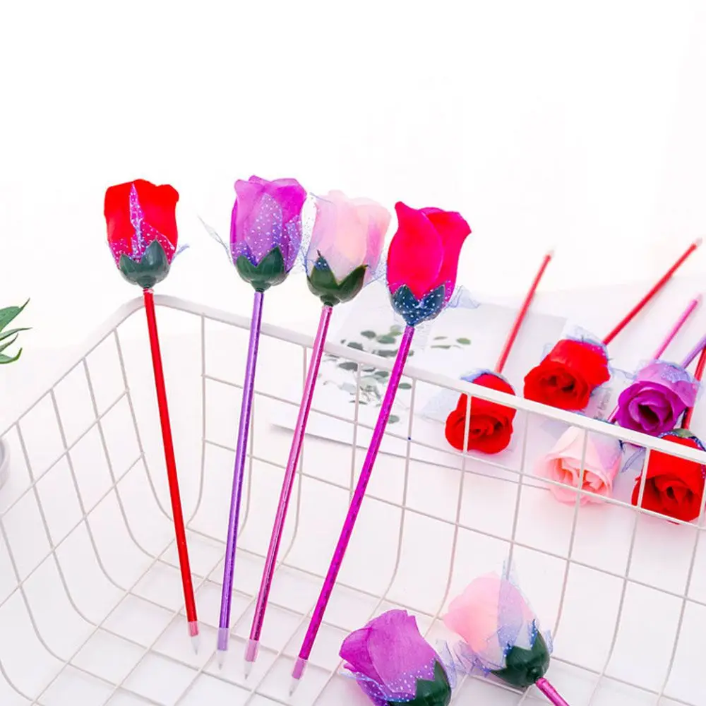 New School Students Office Supplies Ballpoint Pen Rose Flower Stationery Valentine's Day
New School Students Office Supplies Ballpoint Pen Rose Flower Stationery Valentine's Day