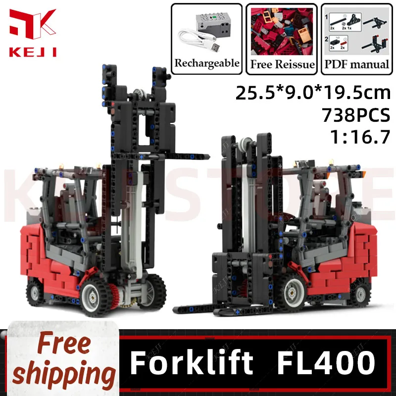 Строительные блоки KEJI MOC-58635 FL400 1:16, 7, инженерный автомобиль с дистанционным управлением, модель кирпича, Набор детских игрушек, подарок
Строительные блоки KEJI MOC-58635 FL400 1:16, 7, инженерный автомобиль с дистанционным управлением, модель кирпича, Набор детских игрушек, подарок