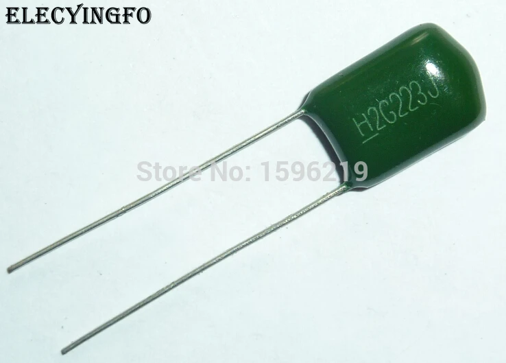 10pcs Mylar Film Capacitor 400V 2G223J 0.022uF 22nF 2G223 5% Polyester Film capacitor
10pcs Mylar Film Capacitor 400V 2G223J 0.022uF 22nF 2G223 5% Polyester Film capacitor