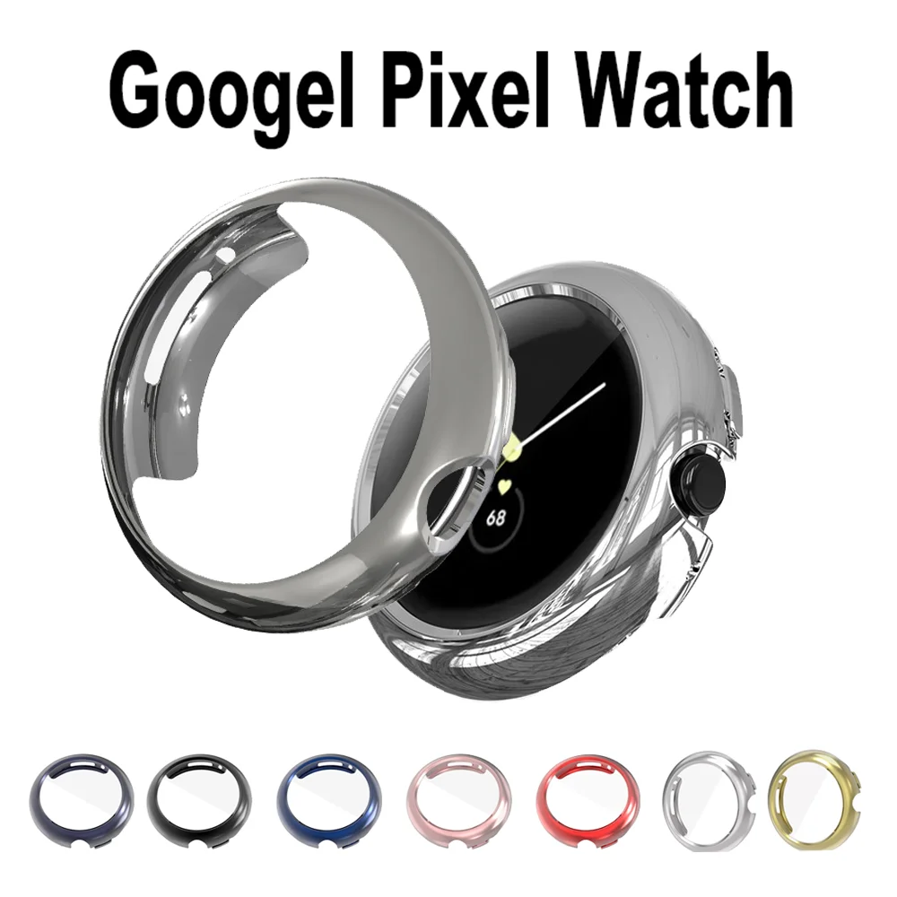 Glass + Case for Google Pixel Watch Band Protective Case Full Soft Clear TPU Screen Protector For Pixel smartwatch Accessories
Glass + Case for Google Pixel Watch Band Protective Case Full Soft Clear TPU Screen Protector For Pixel smartwatch Accessories