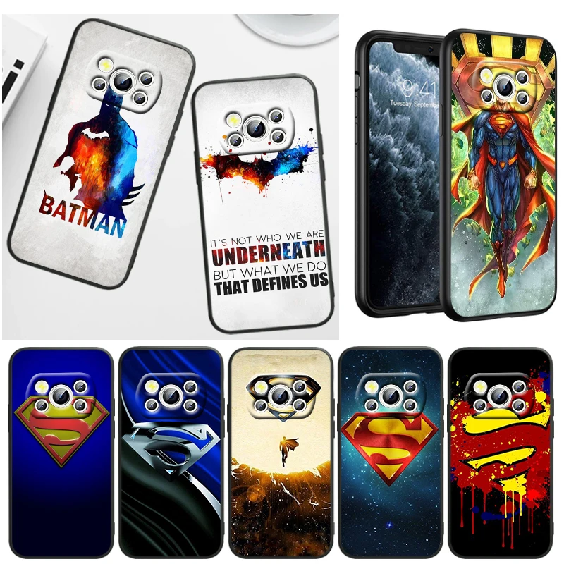 Cute Batman Superman For Xiaomi Poco C40 C50 F4 M4 X4 GT X3 F3 GT M3 C3 NFC M2 F2 Pro Mi Mix3 Silicone Black Phone Case
Cute Batman Superman For Xiaomi Poco C40 C50 F4 M4 X4 GT X3 F3 GT M3 C3 NFC M2 F2 Pro Mi Mix3 Silicone Black Phone Case