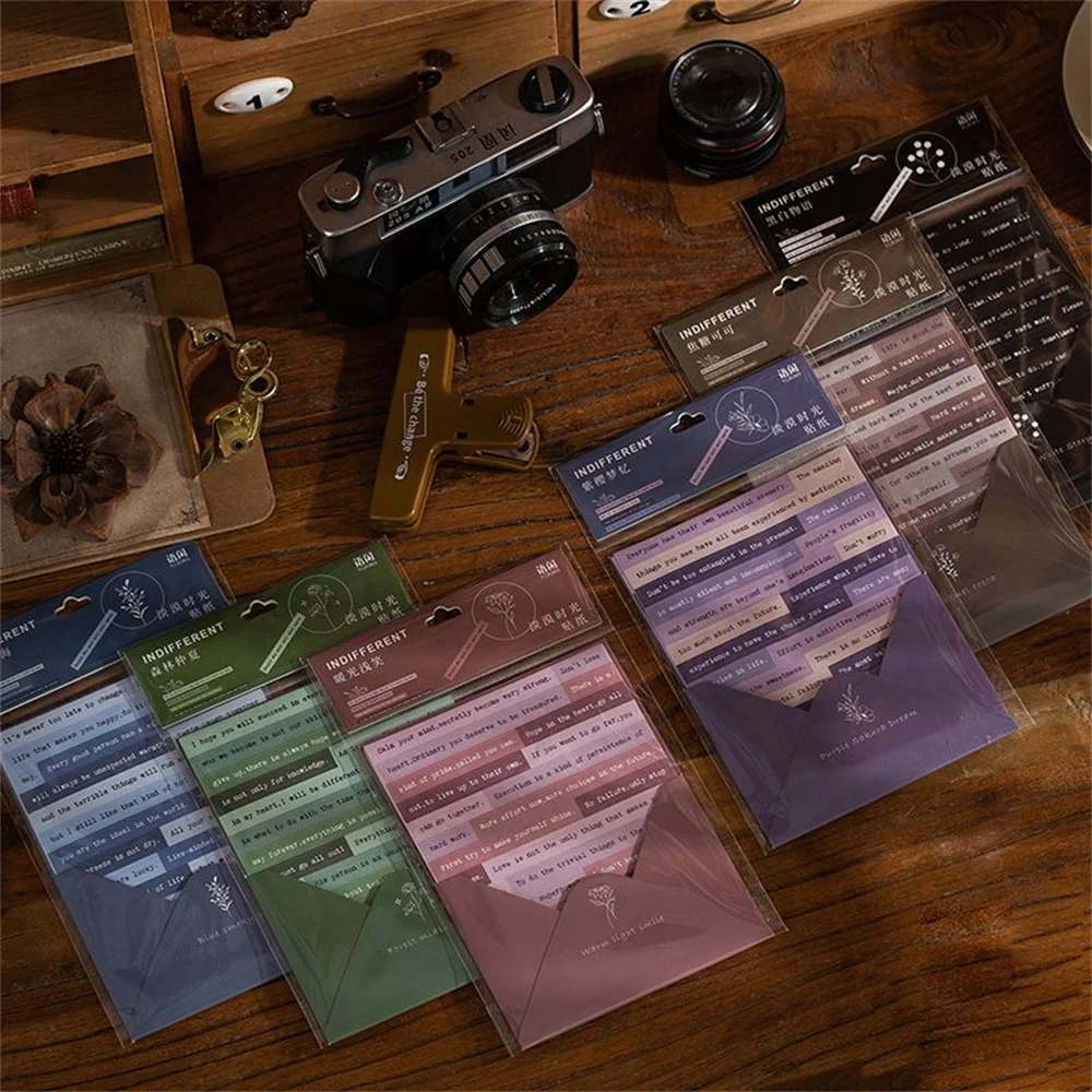 6sheets Vintage Words Phrases Stickers Time Daily INS Deco DIY Diary Scrapbooking Decoration Journaling Stationery Stickers
6sheets Vintage Words Phrases Stickers Time Daily INS Deco DIY Diary Scrapbooking Decoration Journaling Stationery Stickers