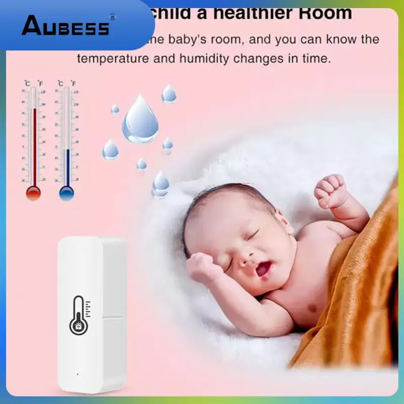 App Remote Control Humidity Sensor Wifi Temperature Humidity Sensor Mini Tuya Humidity Sensor Indoor Thermometer Detector
App Remote Control Humidity Sensor Wifi Temperature Humidity Sensor Mini Tuya Humidity Sensor Indoor Thermometer Detector