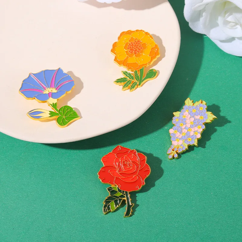 Back Garden Brooch Rose Violet Brooch Plant Blossom Brooch Stamens Lapel Badges Plant Blossom Pastoral Purple Morning Glory Pin
Back Garden Brooch Rose Violet Brooch Plant Blossom Brooch Stamens Lapel Badges Plant Blossom Pastoral Purple Morning Glory Pin