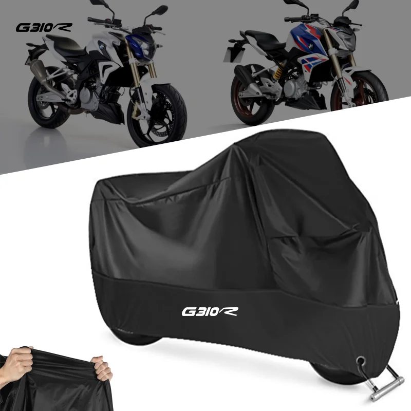 For BMW G310R 2016 2017 2018 2019 2020 2021 G310-R G310 R Motorcycle Cover Outdoor Uv Protector Dustproof Rain Covers 
For BMW G310R 2016 2017 2018 2019 2020 2021 G310-R G310 R Motorcycle Cover Outdoor Uv Protector Dustproof Rain Covers