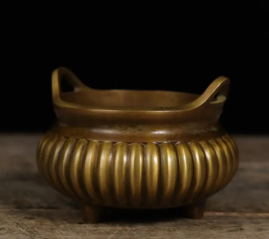 Archaize seiko brass double ear Incense burner household decoration crafts statue
Archaize seiko brass double ear Incense burner household decoration crafts statue