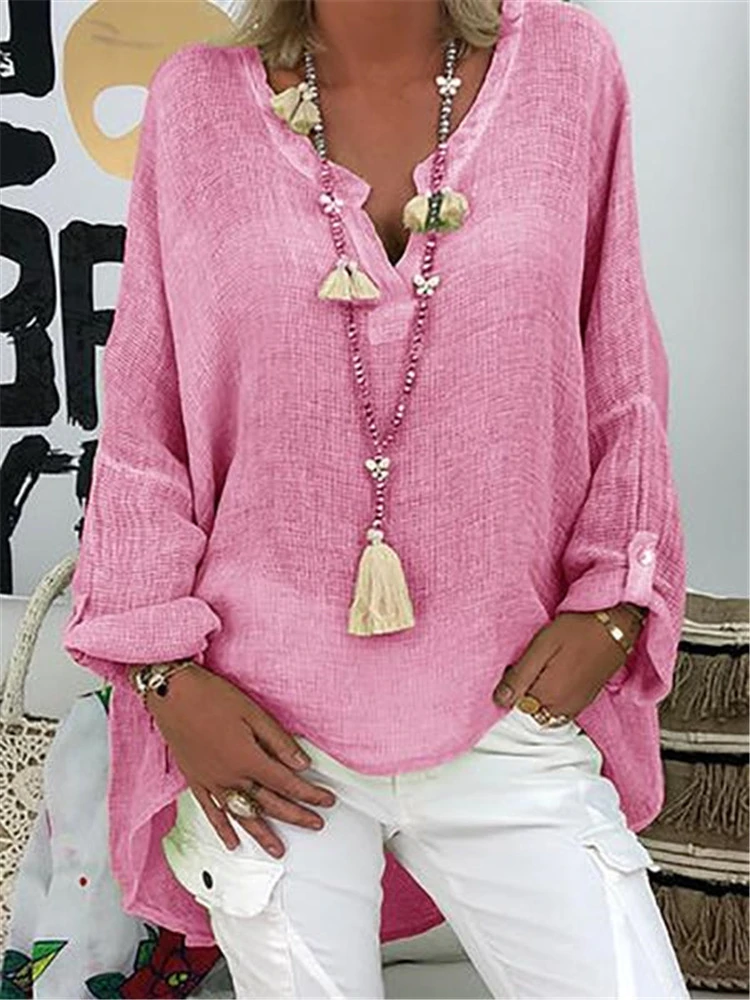New Fashion Solid V-Neck Long Sleeve Top Blouse Women Womens Tops Shirts for Women Shirts Blousesblouses for Women Fashion 2023
New Fashion Solid V-Neck Long Sleeve Top Blouse Women Womens Tops Shirts for Women Shirts Blousesblouses for Women Fashion 2023