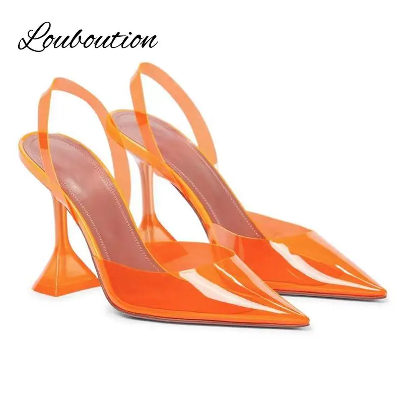 Women Sandals 2022 New Fashion Transparent Summer Jelly Sexy High Heels Solid Color Shallow Mouth Pointed Sandals Female
Women Sandals 2022 New Fashion Transparent Summer Jelly Sexy High Heels Solid Color Shallow Mouth Pointed Sandals Female