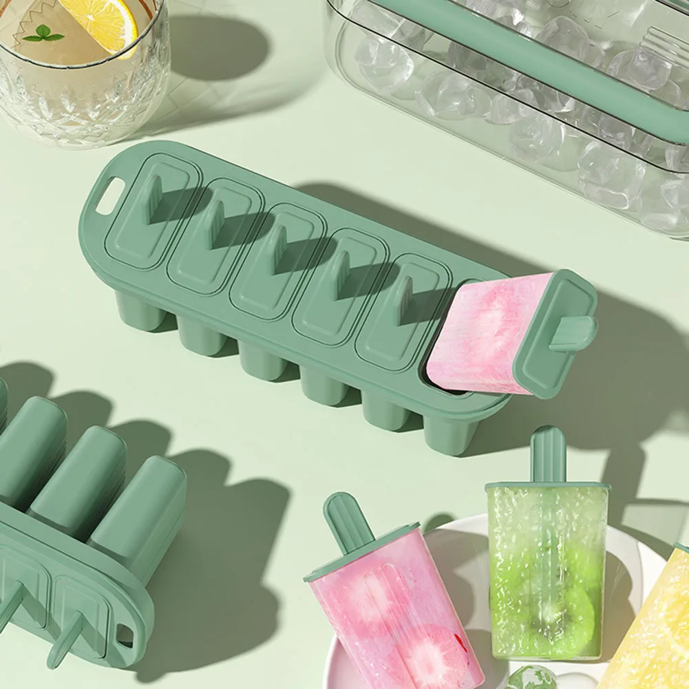 DIY Ice Lolly Molds Reusable Easy Release Household DIY Molds Ice Cream Mold Popsicle Molds Portable Ice Maker
DIY Ice Lolly Molds Reusable Easy Release Household DIY Molds Ice Cream Mold Popsicle Molds Portable Ice Maker
